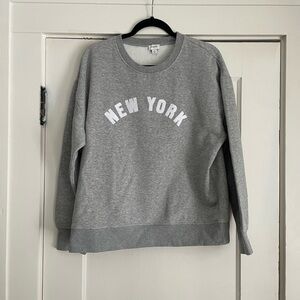 J. Crew Gray Sweatshirt